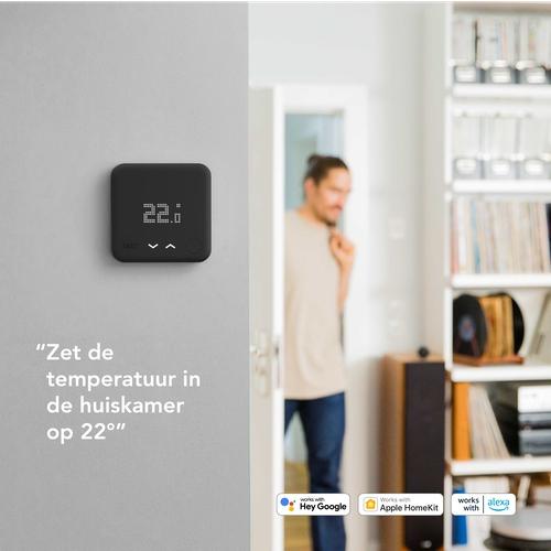 tado Starterskit Bedrade Slimme Thermostaat V3+ Black