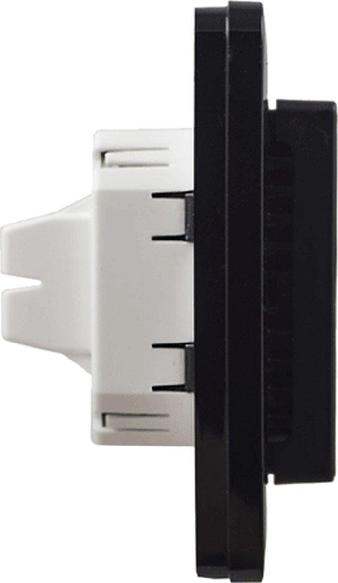 MCO Home Fan Coil Thermostaat Verwarmen Koelen Z-Wave Zwart